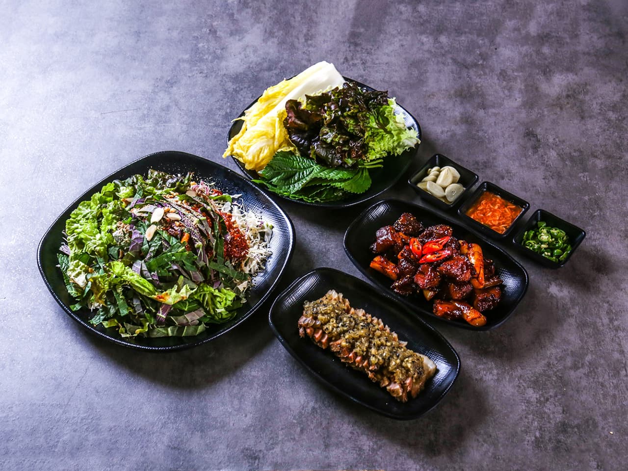 불보쌈+쟁반국수